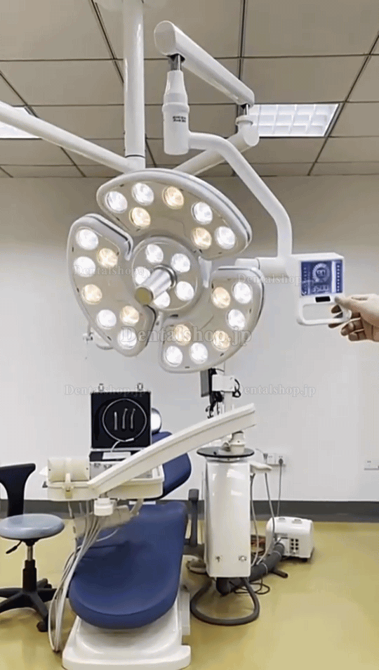 歯科天井取り付け外科用無影灯 LED手術検査ライト 52 LEDs KY-P138-2